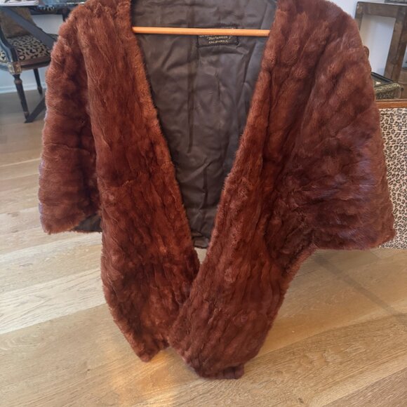 Vintage Mink wrap - Picture 2 of 3